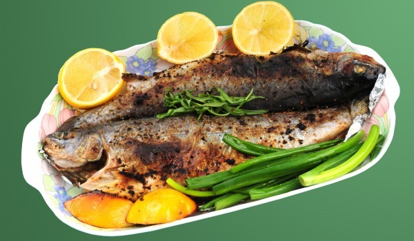 Пъстърва на скара